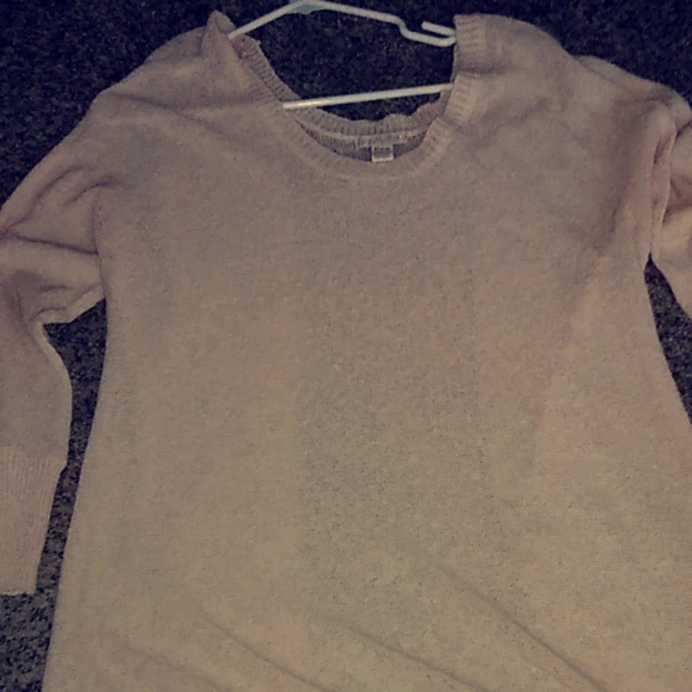 Light peach colored Sweater